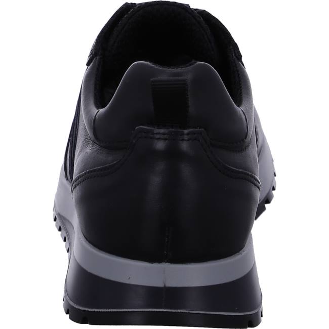 Black Ara Shoes Matteo Men's Sneakers | ARA970UAV