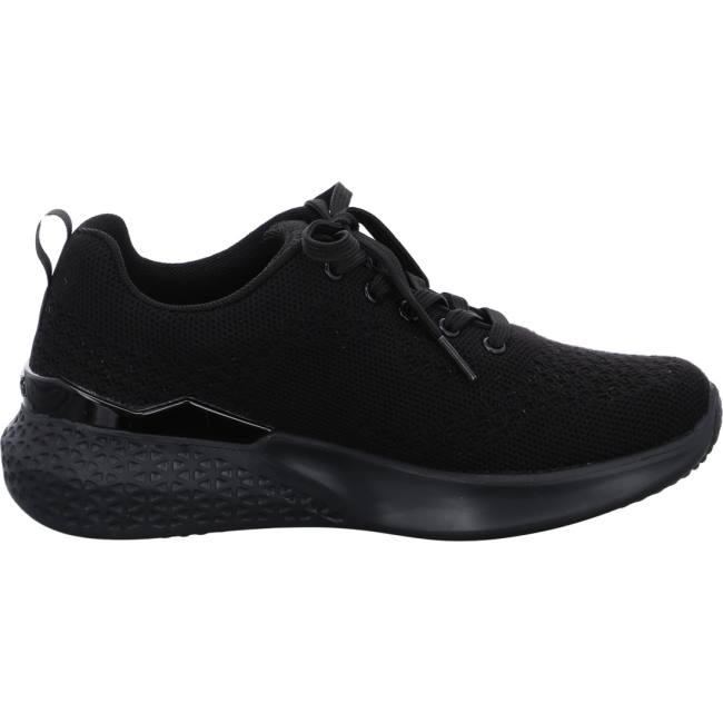 Black Ara Shoes Maya Women's Sneakers | ARA791ASN