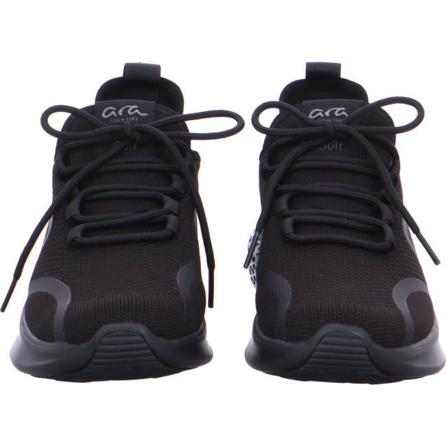 Black Ara Shoes Maya Women's Sneakers | ARA940JMF