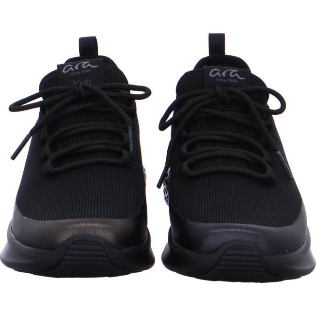 Black Ara Shoes Maya Women's Sneakers | ARA974YHP