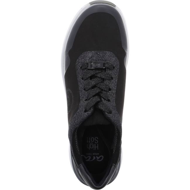 Black Ara Shoes Nblack Women's Sneakers | ARA465XNA