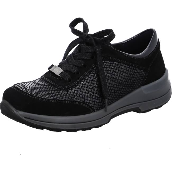 Black Ara Shoes Nblack Women\'s Sneakers | ARA645TEX