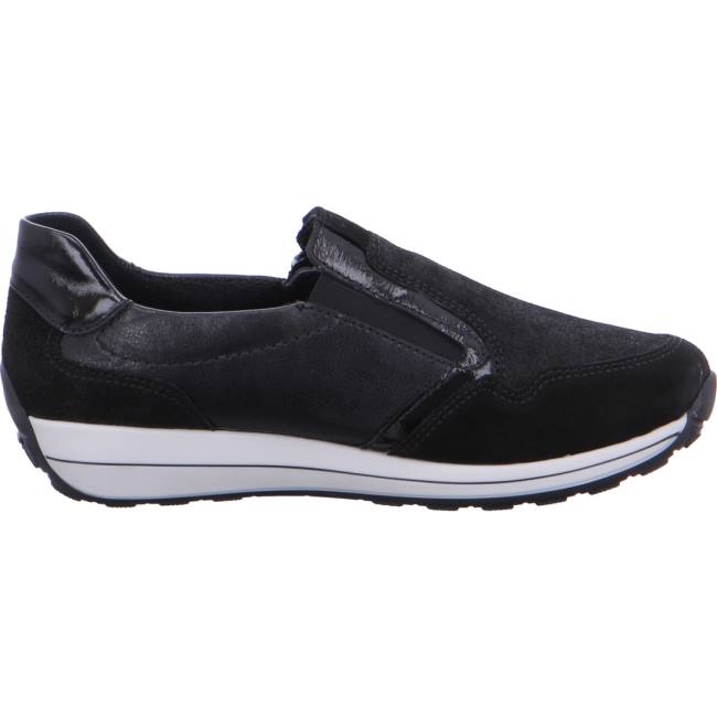 Black Ara Shoes Osaka Women's Loafers | ARA402IVK