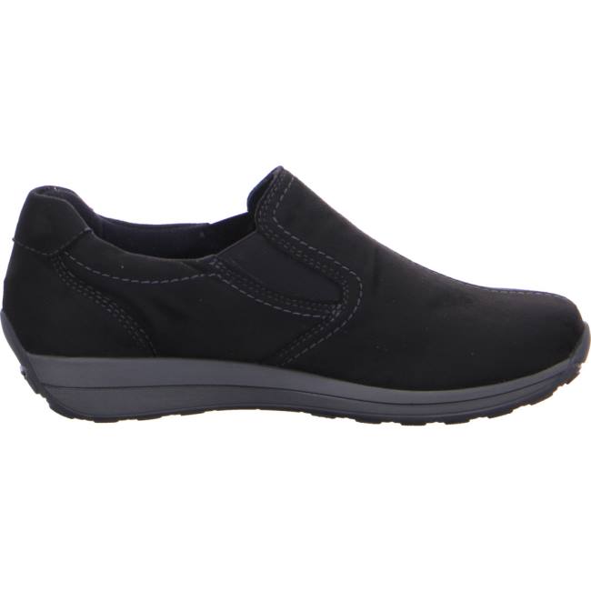 Black Ara Shoes Osaka Women's Loafers | ARA975WFM