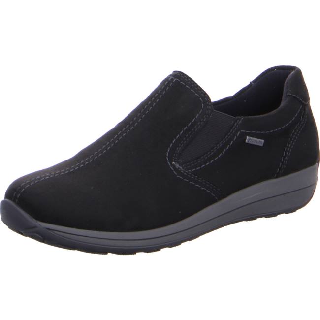 Black Ara Shoes Osaka Women\'s Loafers | ARA975WFM