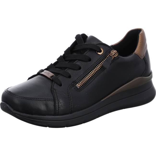 Black Ara Shoes Osaka Women\'s Sneakers | ARA178OWE