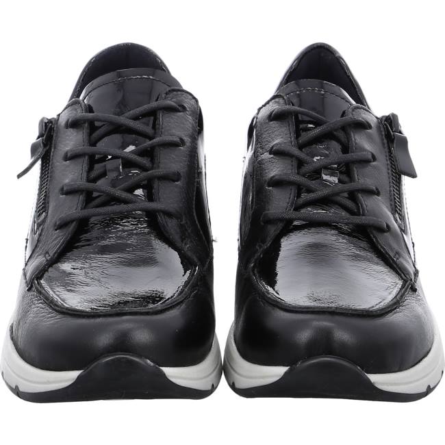 Black Ara Shoes Osaka Women's Sneakers | ARA564ZSW