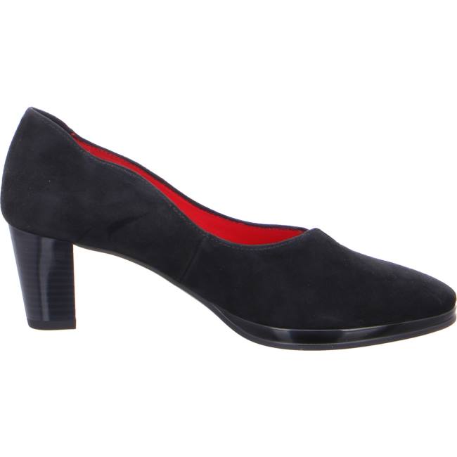 Black Ara Shoes Platform Heels Orly Women's Pumps | ARA402EKV