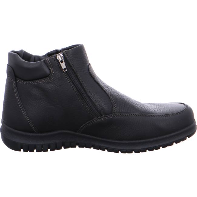 Black Ara Shoes Rendolf Men's Boots | ARA465JWC