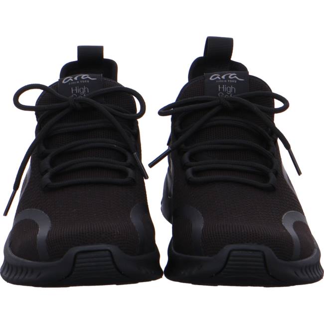 Black Ara Shoes San Diego Men's Sneakers | ARA367AWZ