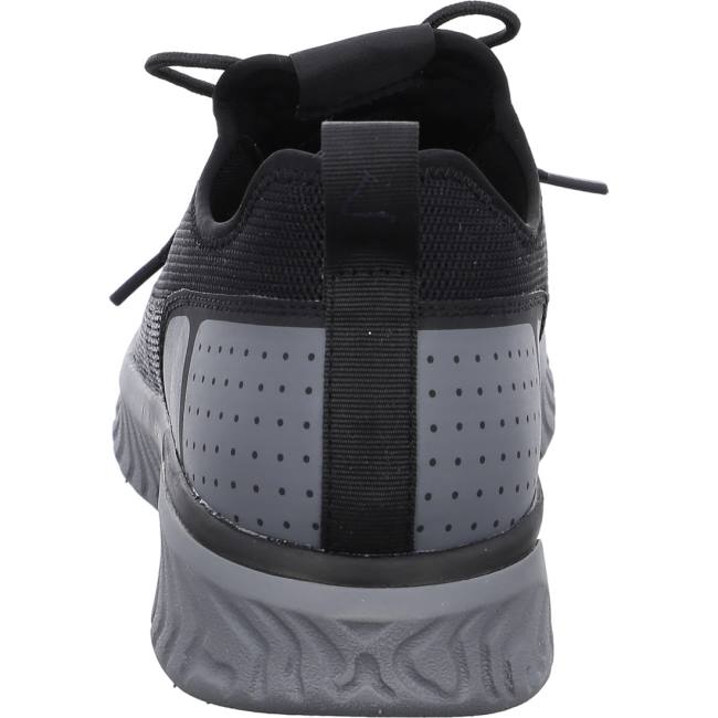 Black Ara Shoes San Diego Men's Sneakers | ARA614CRZ