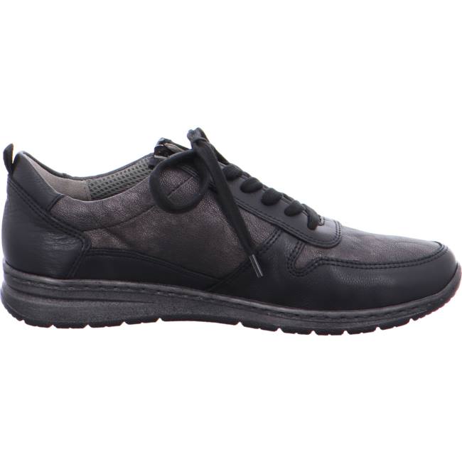 Black Ara Shoes Sapporo Women's Sneakers | ARA926VCX