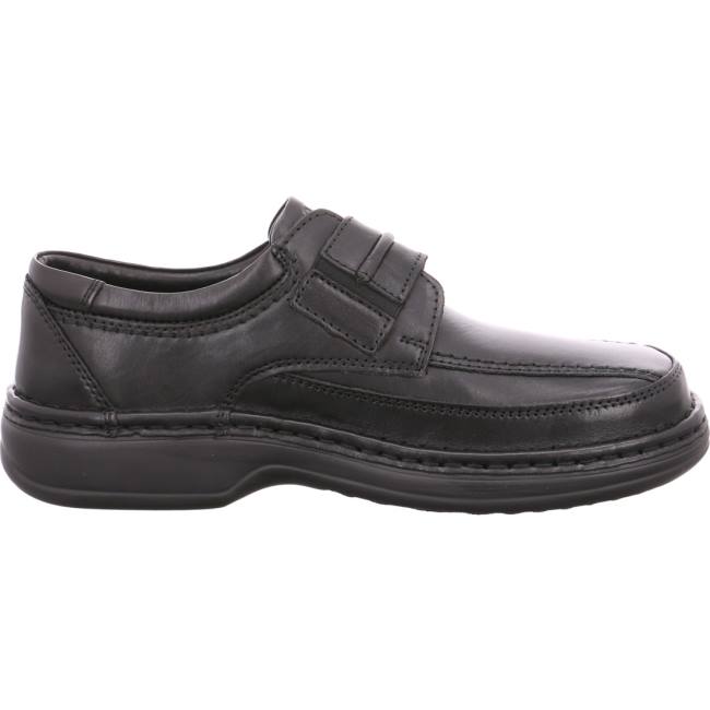 Black Ara Shoes Slip-ons Ben Men's Loafers | ARA230EBG