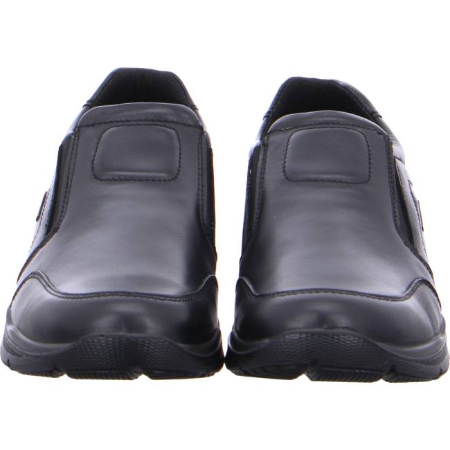 Black Ara Shoes Slip-ons Benjo Men's Loafers | ARA321GPJ