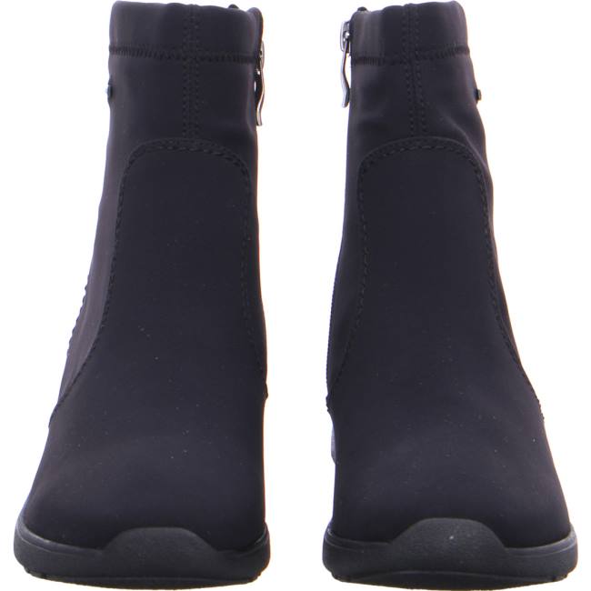 Black Ara Shoes Slip-ons Posio Women's Boots | ARA159WKV