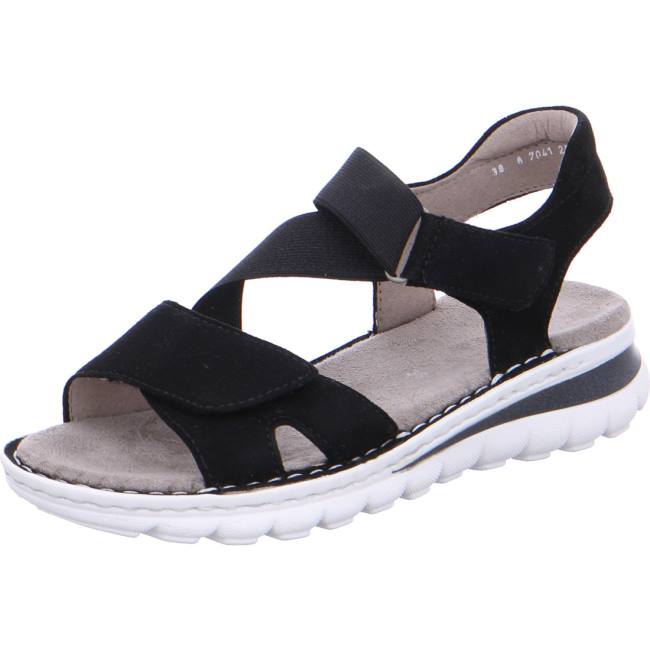 Black Ara Shoes Tampa Women\'s Sandals | ARA895PWY