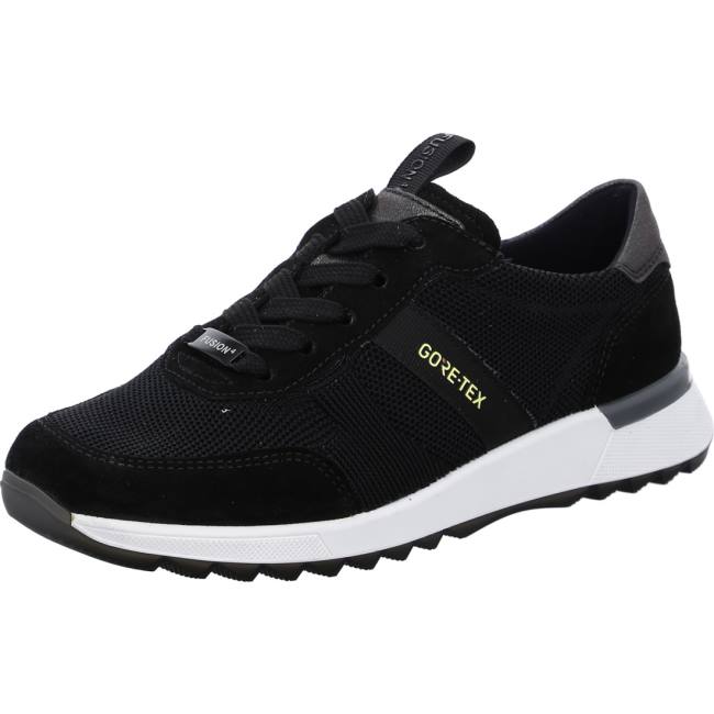 Black Ara Shoes Venice Women\'s Sneakers | ARA902DGX