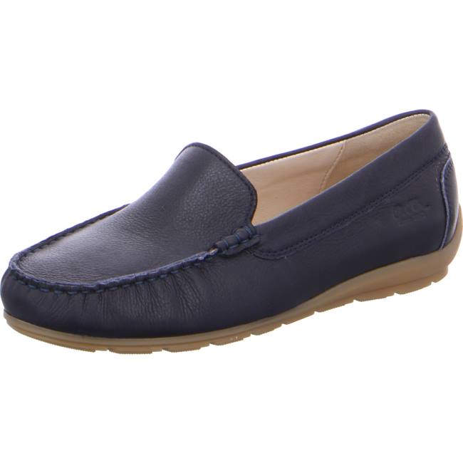 Blue Ara Shoes Alabama Women\'s Loafers | ARA492NUA