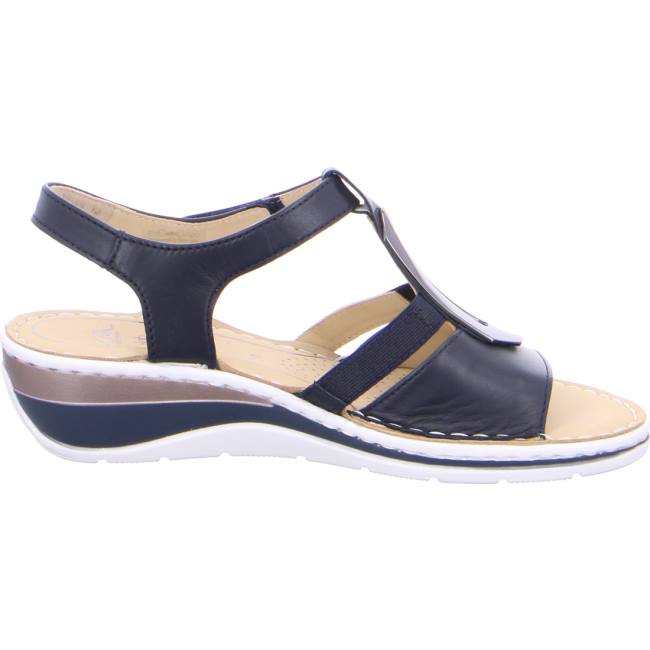 Blue Ara Shoes Amalfi Women's Sandals | ARA165WLS