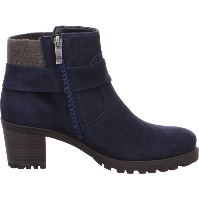 Blue Ara Shoes Ankle Mantova Women's Boots | ARA713MIH