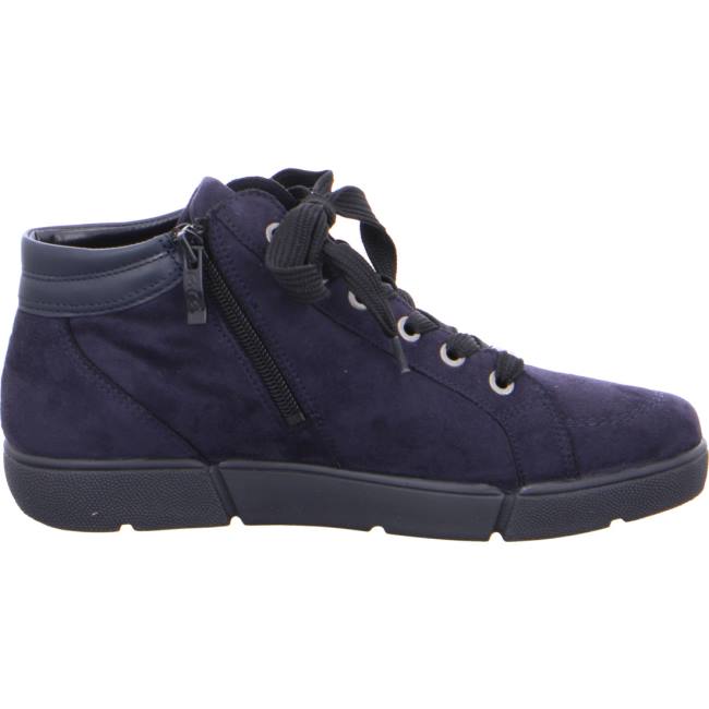 Blue Ara Shoes Ankle Rom Navy Women's Boots | ARA945CBO