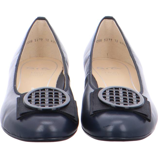 Blue Ara Shoes Ballet Pumps Bari Women's Ballerina | ARA140SKT