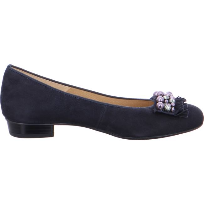 Blue Ara Shoes Ballet Pumps Bari Women's Ballerina | ARA360IRZ