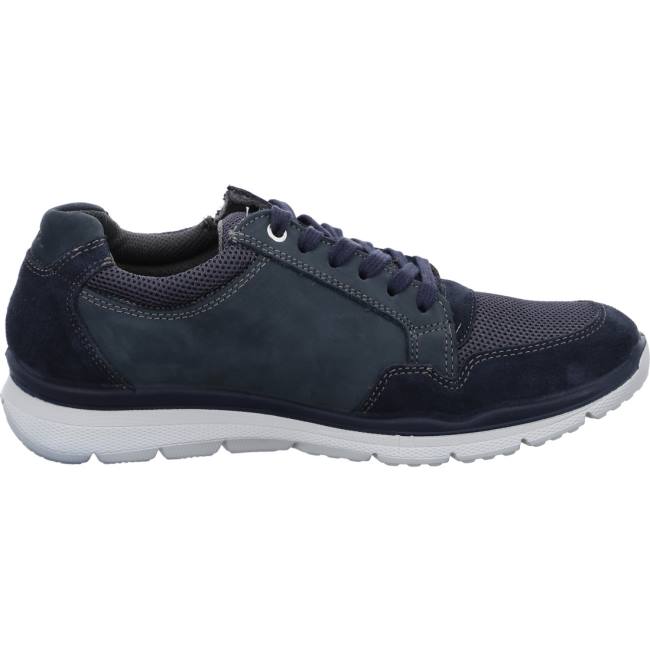 Blue Ara Shoes Benjo Men's Sneakers | ARA813AJS