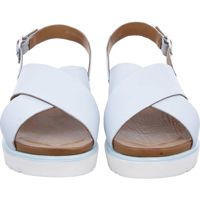 Blue Ara Shoes Bilbao Aqua Women's Sandals | ARA459FOJ