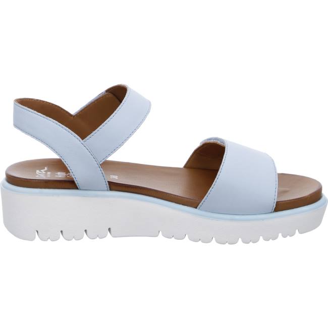 Blue Ara Shoes Bilbao Aqua Women's Sandals | ARA926ZQE