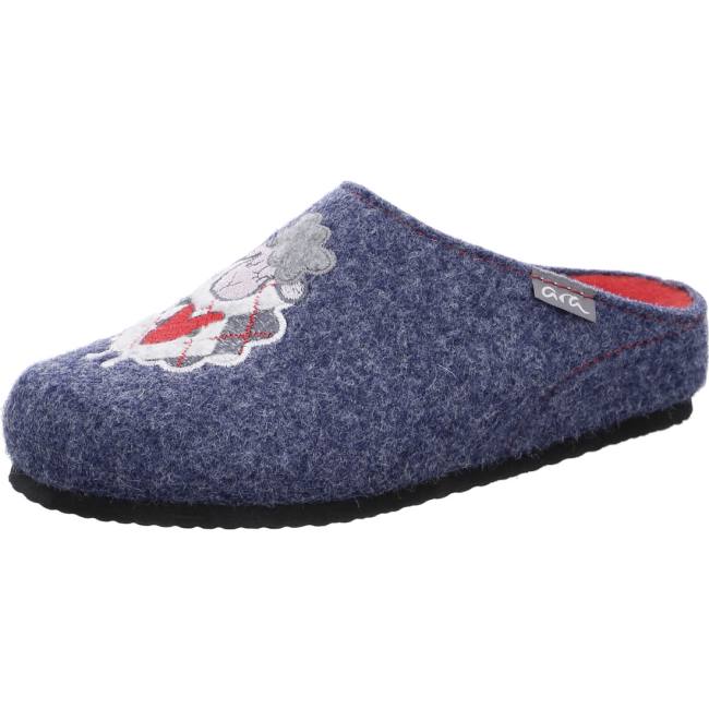 Blue Ara Shoes Cosy Women\'s Slippers | ARA346CHJ