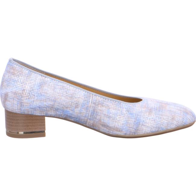 Blue Ara Shoes Court Shoes Graz Sky Women's Pumps | ARA517SXM