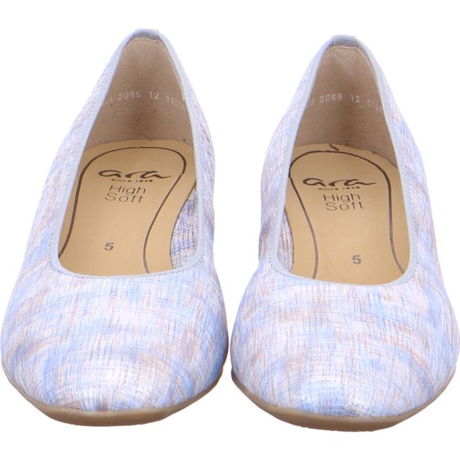 Blue Ara Shoes Court Shoes Graz Sky Women's Pumps | ARA517SXM