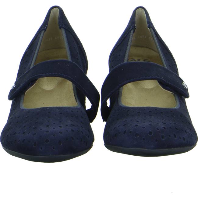 Blue Ara Shoes Court Shoes Nizza Women's Pumps | ARA502RAH