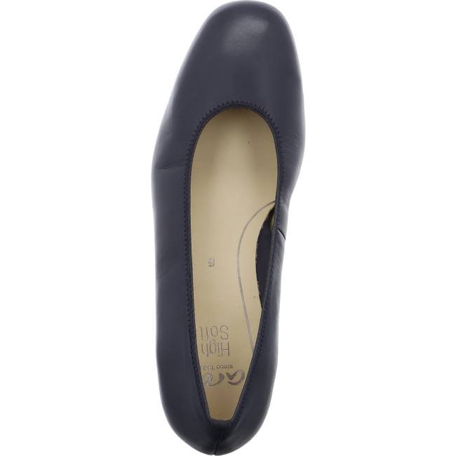 Blue Ara Shoes Courts Graz Women's Pumps | ARA143XIF