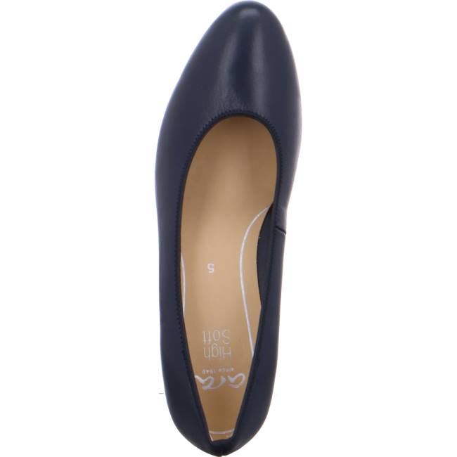 Blue Ara Shoes Courts Knokke Women's Pumps | ARA145VWL