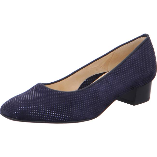 Blue Ara Shoes Courts Milano Women\'s Pumps | ARA042NBH