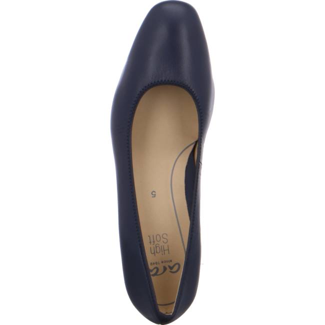 Blue Ara Shoes Courts Verona Women's Pumps | ARA840RBX