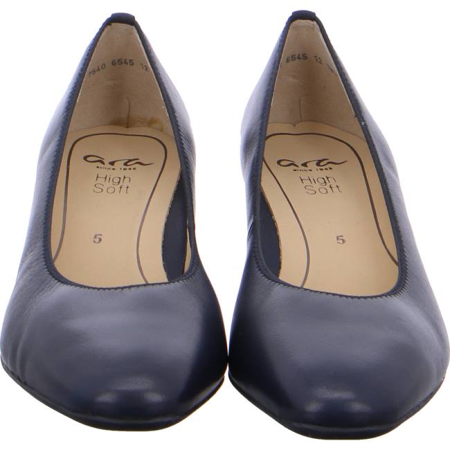 Blue Ara Shoes Courts Verona Women's Pumps | ARA840RBX