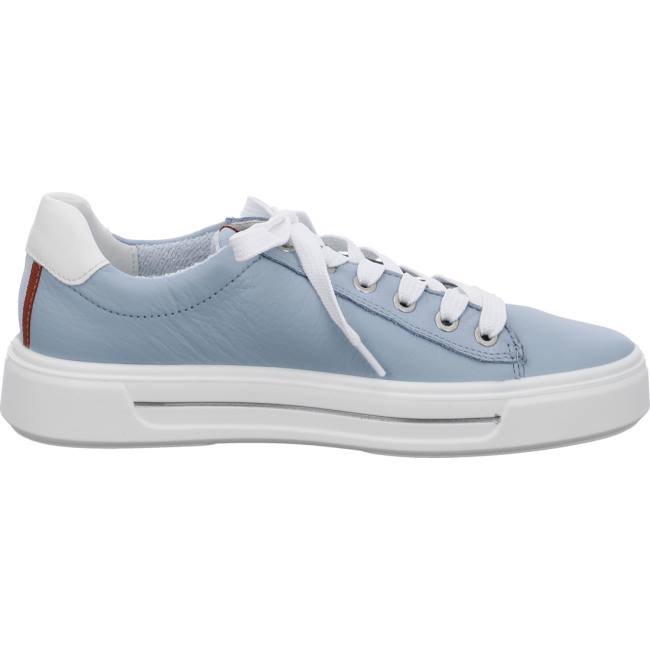 Blue Ara Shoes Courtyard Indigo Women's Sneakers | ARA768DTF