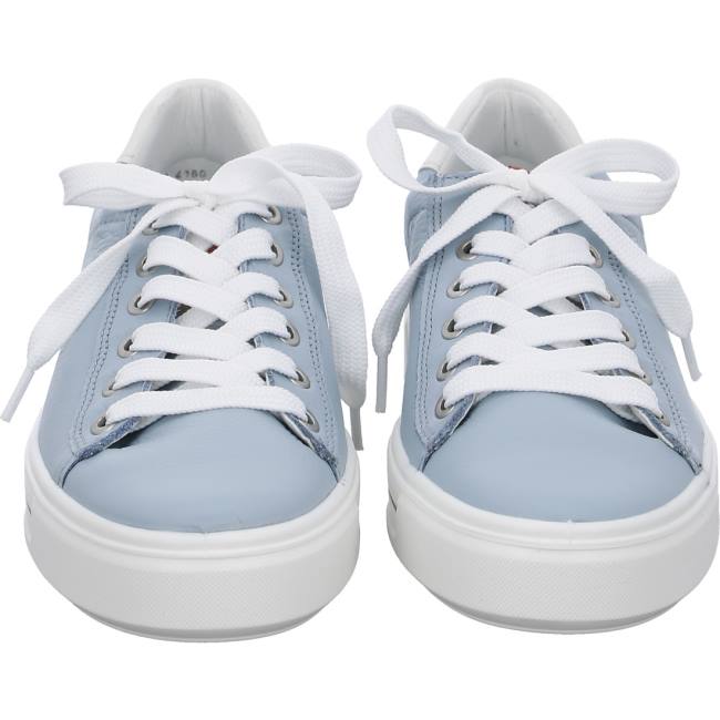 Blue Ara Shoes Courtyard Indigo Women's Sneakers | ARA768DTF