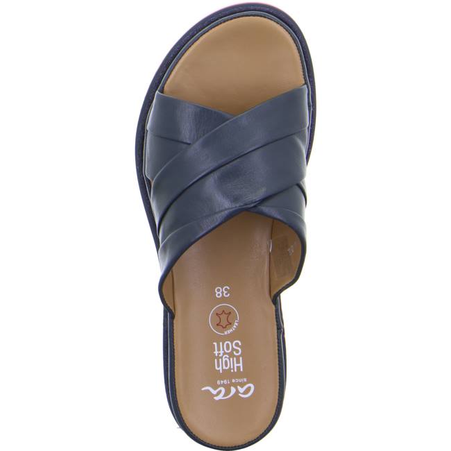 Blue Ara Shoes Dubai Women's Mules | ARA478BHU