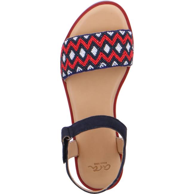 Blue Ara Shoes Durban Navy Women's Sandals | ARA136TUG