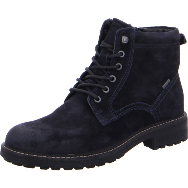 Blue Ara Shoes Frederik Men\'s Boots | ARA249WPR