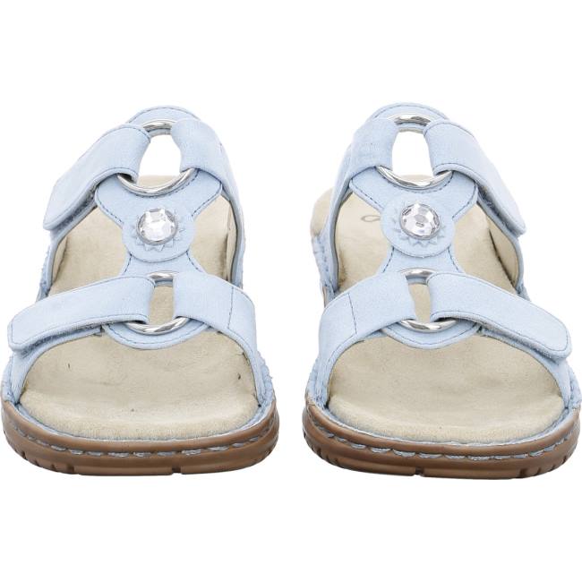 Blue Ara Shoes Hawaii Aqua Women's Mules | ARA198BGF