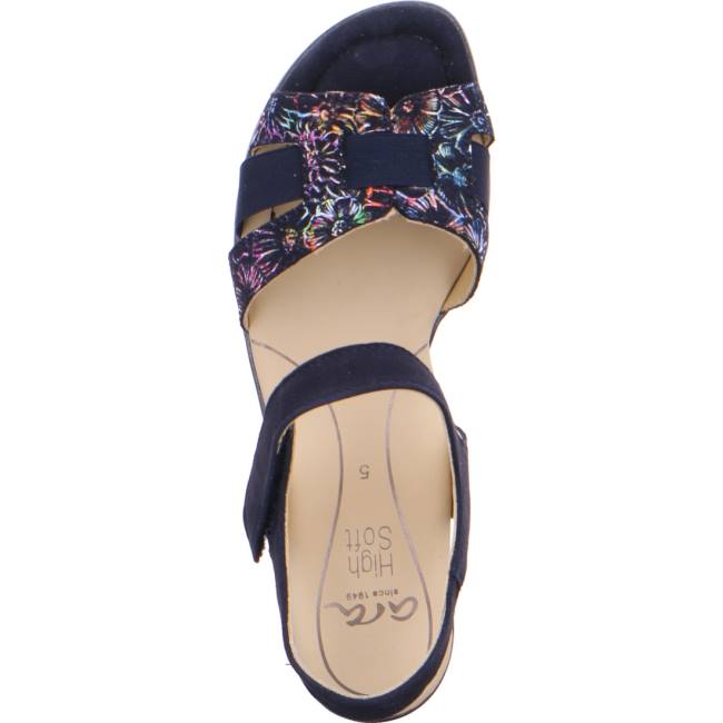 Blue Ara Shoes Heeled Lugano Multi Women's Sandals | ARA621FXS