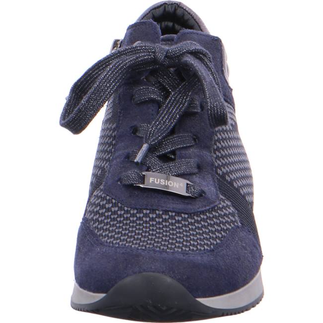 Blue Ara Shoes High Top Lissabon Women's Sneakers | ARA783QJL