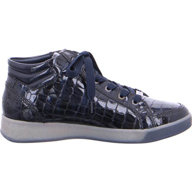 Blue Ara Shoes High Top Rom Midnight Women's Boots | ARA596MKB