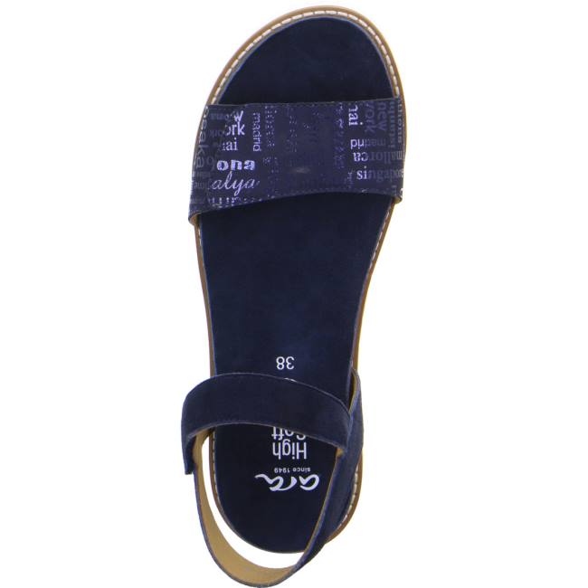 Blue Ara Shoes Kent-sport Women's Sandals | ARA210WXN