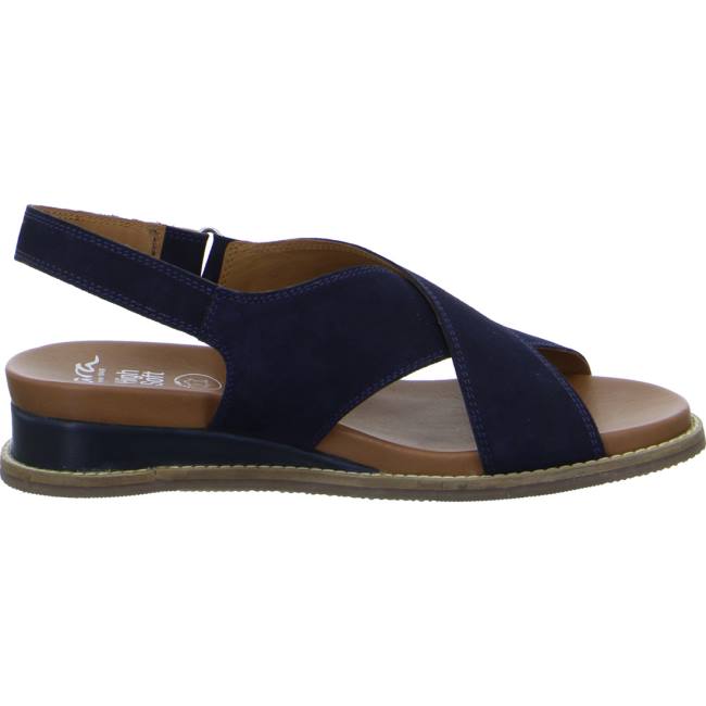 Blue Ara Shoes Kos Women's Sandals | ARA631FQG